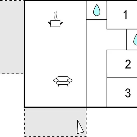 Appartement 3 Bedroom Beautiful In